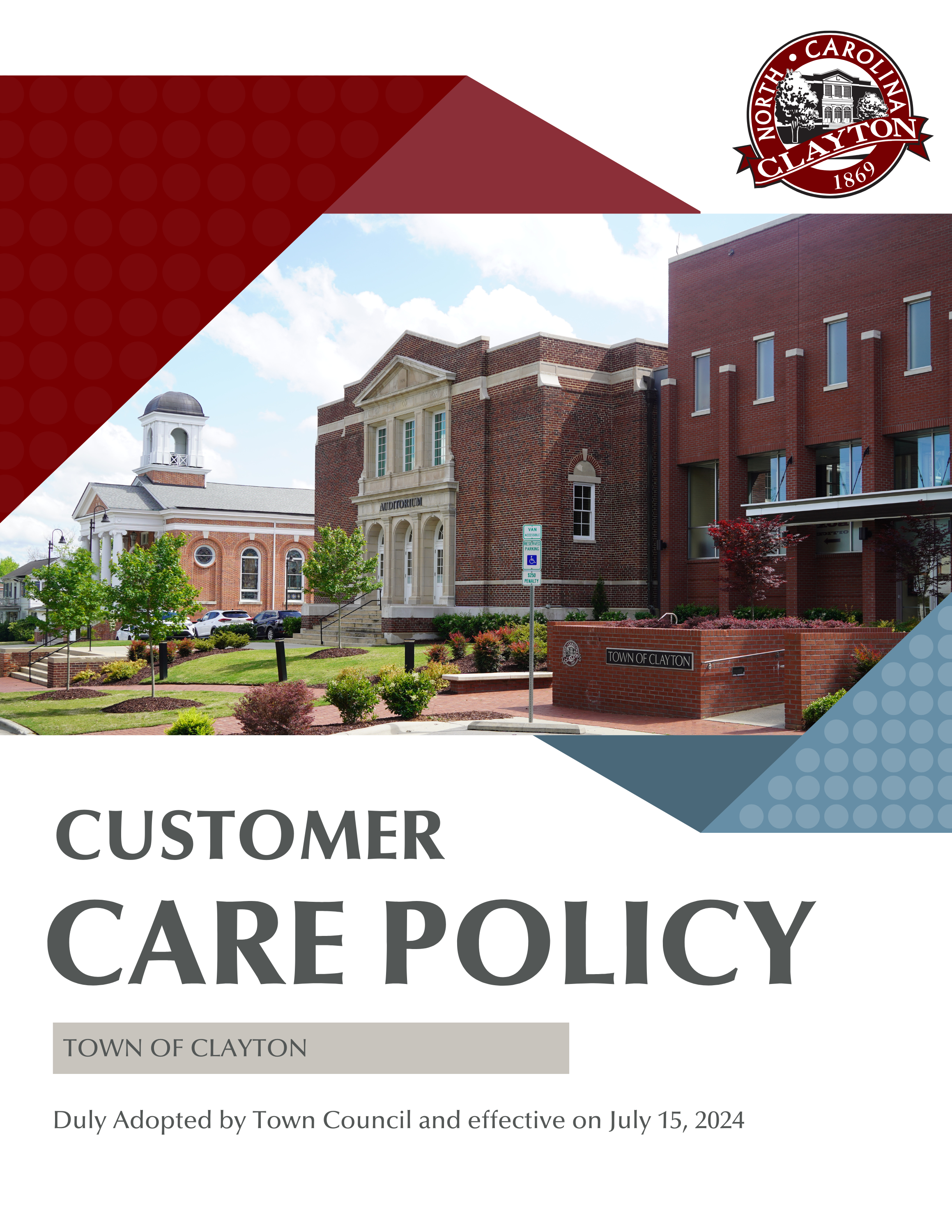 Customer Care Policy (English)