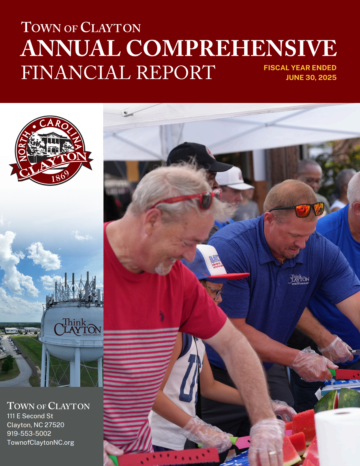 Clayton's Comprehensive Annual Financial Report, June 30, 2024