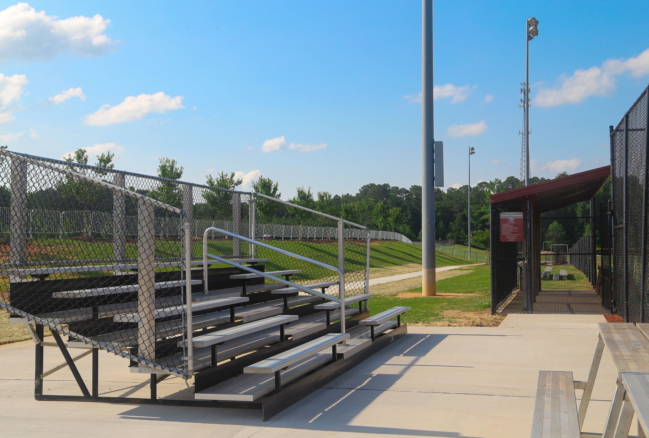 dug out and stands better