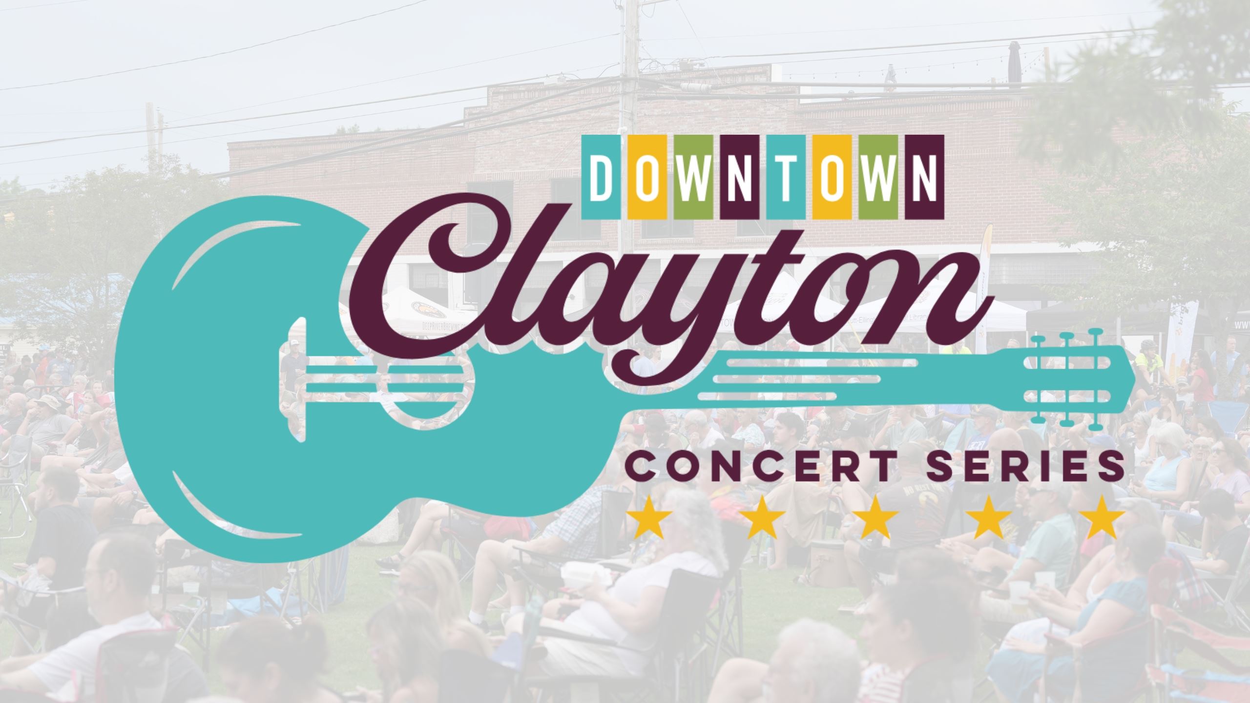 Concert Graphic with 25 dates